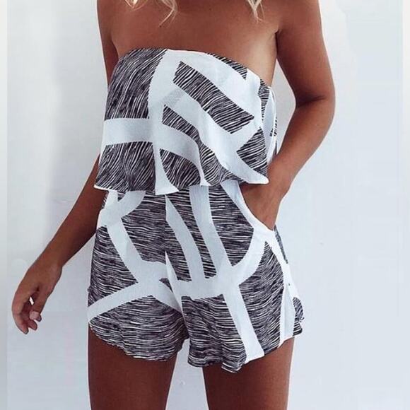 Amazon Pants - ✨ECOWISH✨ Off Shoulder Romper